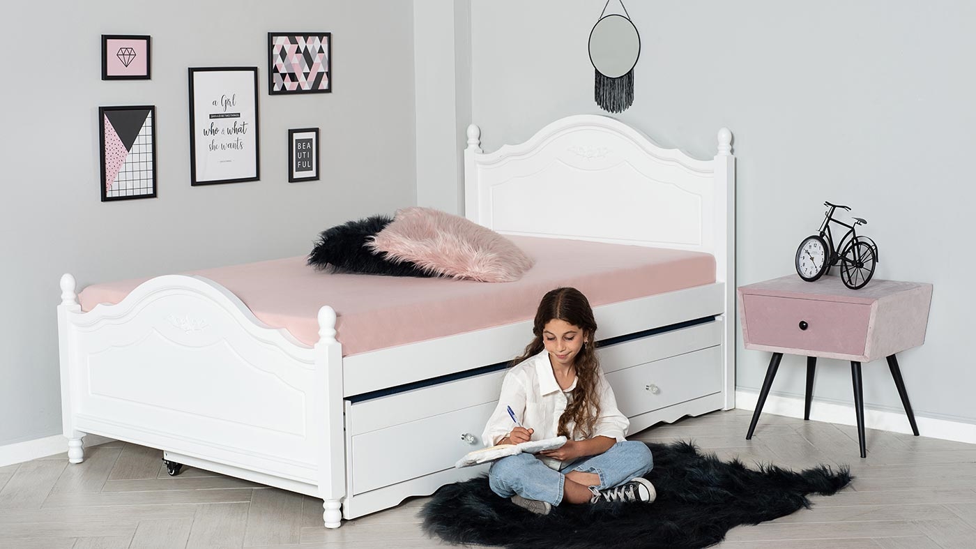 מיטת נויה וחצי | כולל מיטת חבר ומגירות