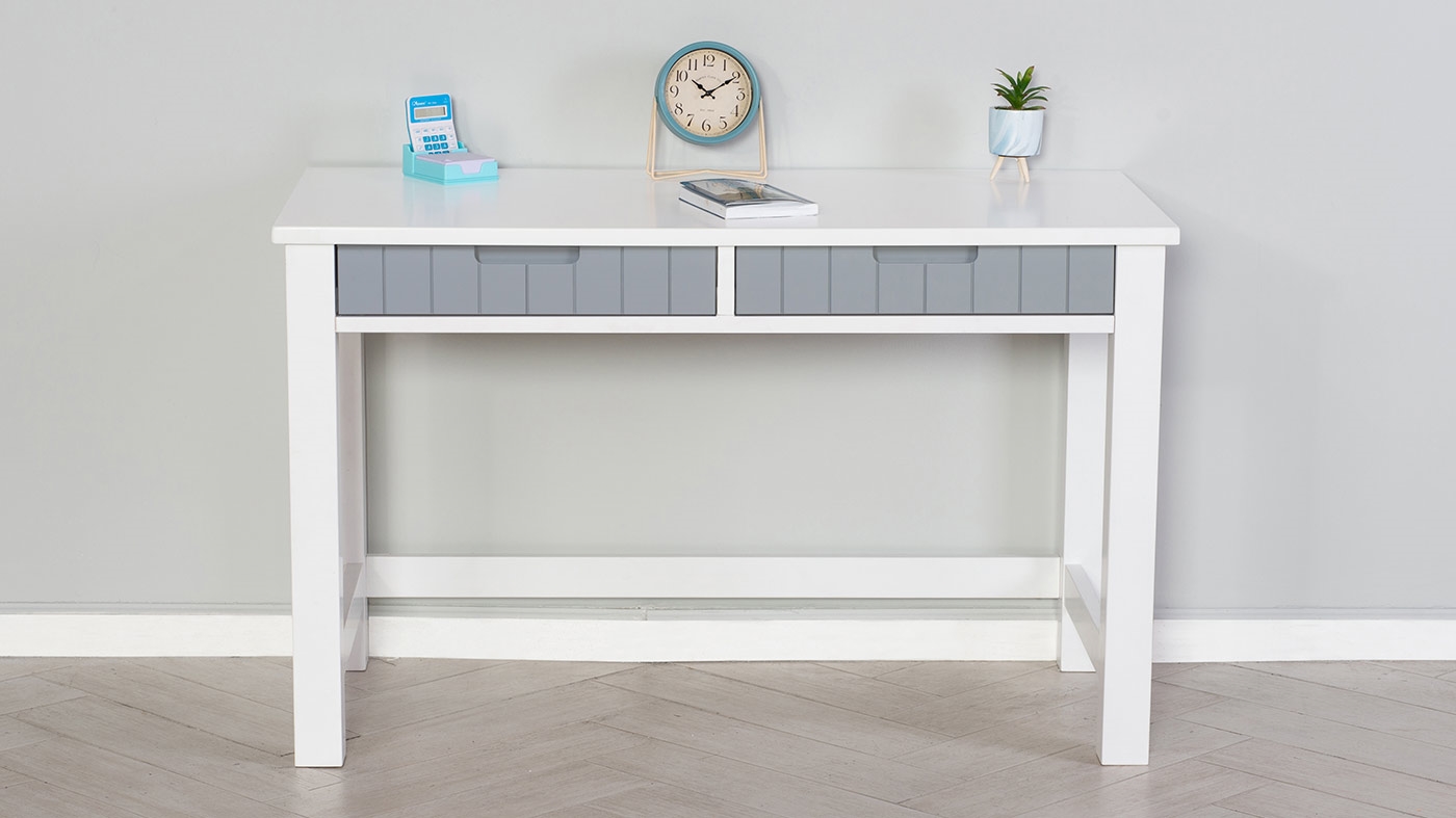 שולחן כתיבה לילדים אופיר צבע לבן אטום