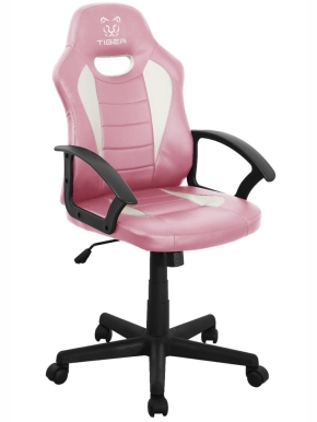 כסא גיימינג COBRA | ורוד לבן