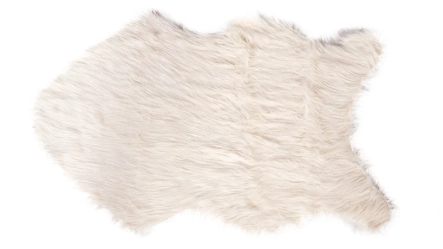 שטיח פרווה | לבן