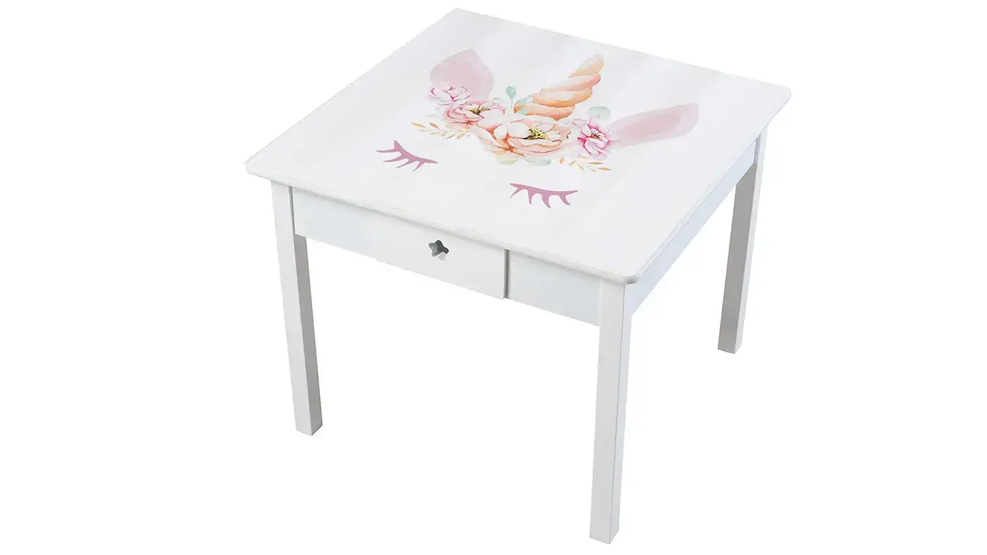 משטח לשולחן יצירה מרובע | יוניקורן