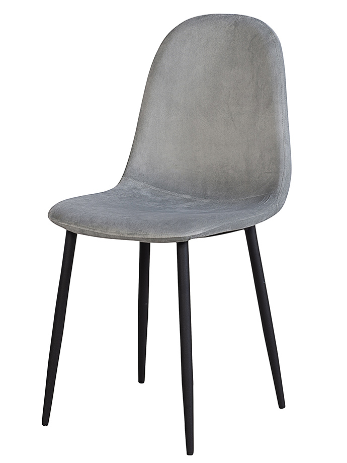 כסא מרופד רומא | צבע אפור