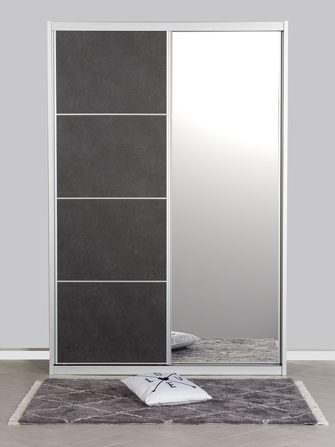 ארון ילדים הזזה דניאל עם דלת מראה | רוחב 180