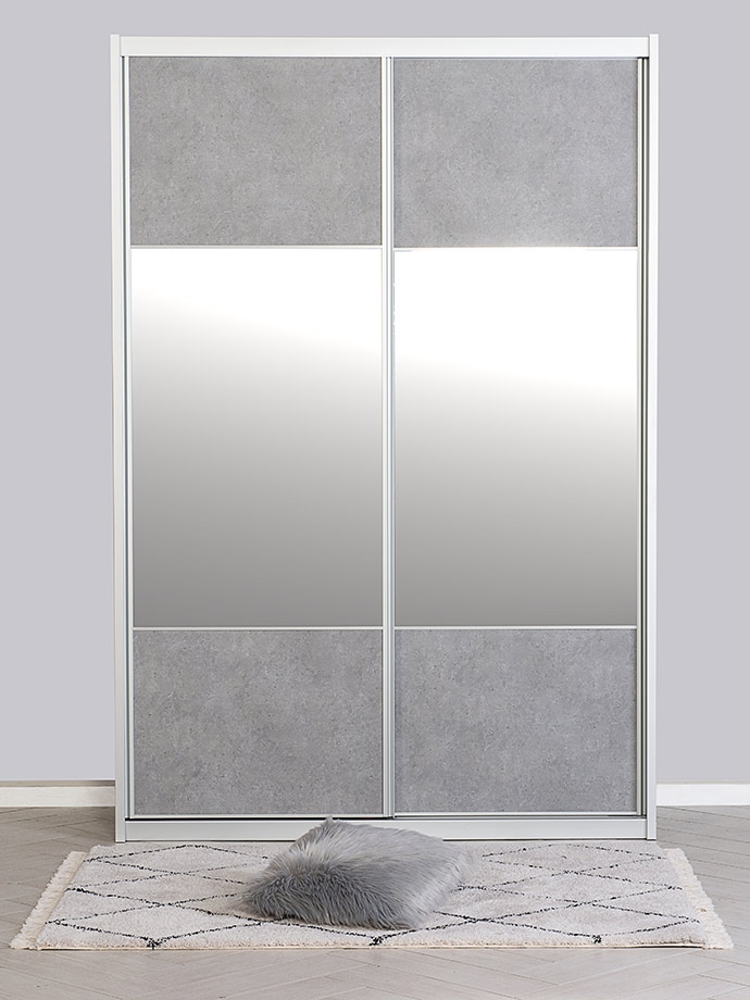 ארון ילדים הזזה דניאל עם חצי מראה | רוחב 160