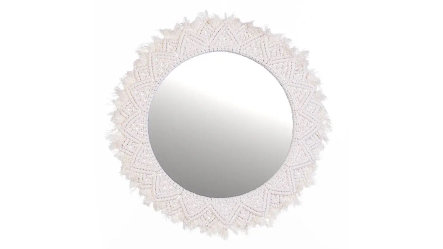 מראה עגולה מקרמה