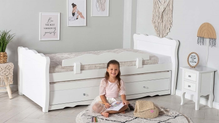 מיטת גלי - מיטת יחיד לילדים / נוער