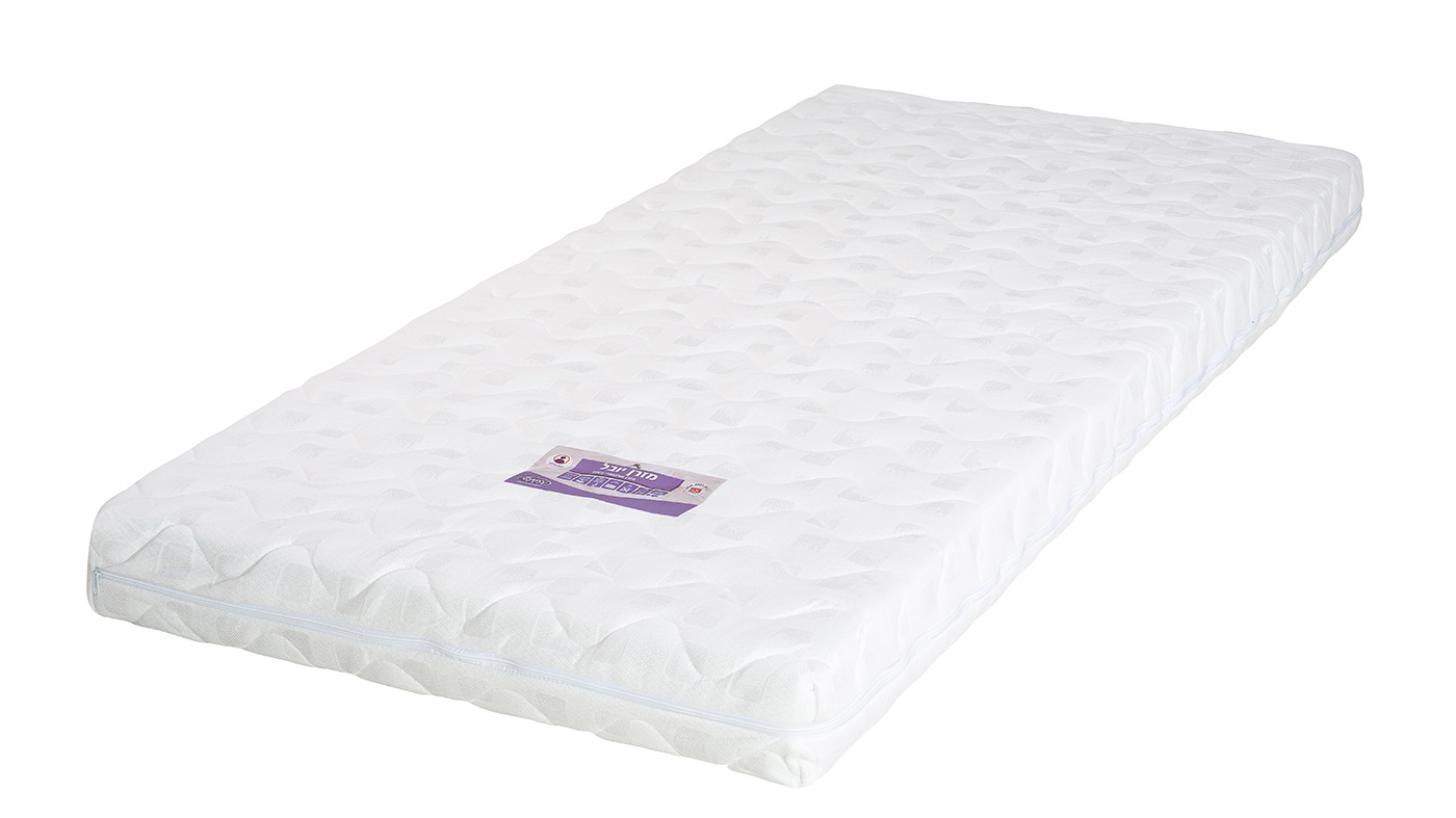 מזרן ויסקו יובל 190*90*12 כיסוי קווילט לבן