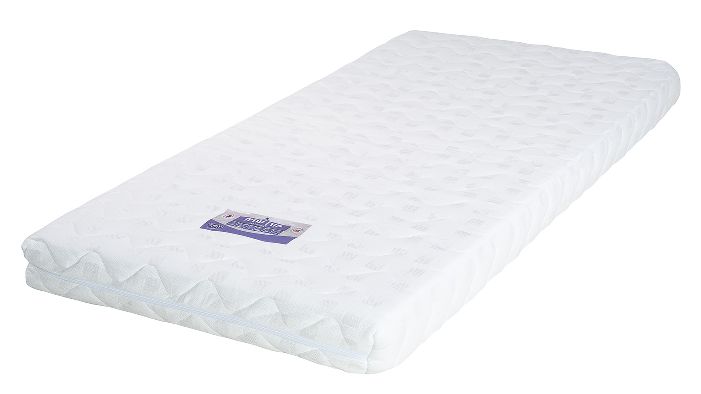 מזרן SKS עמית 140*70*12 כיסוי קווילט לבן