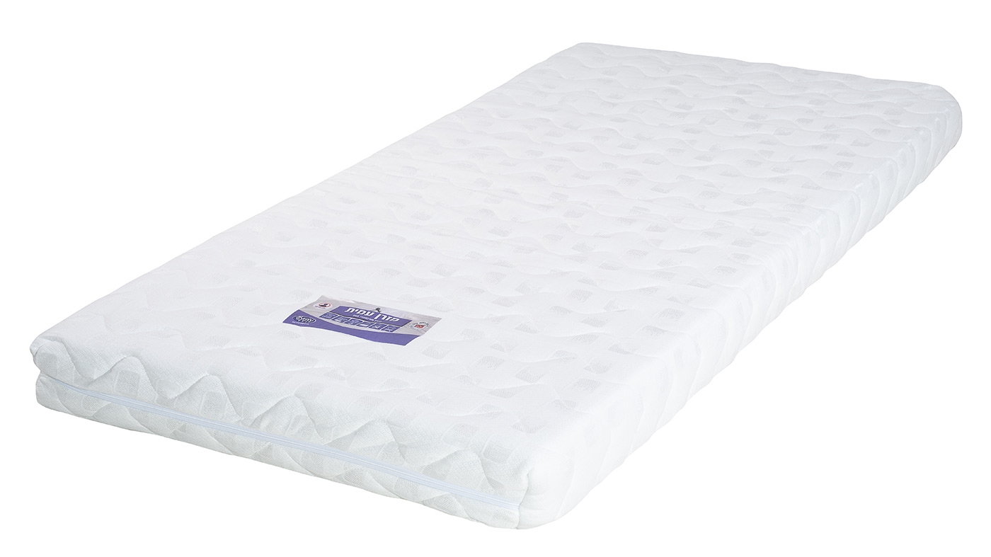 מזרן SKS עמית 185*80*6  כיסוי קווילט לבן