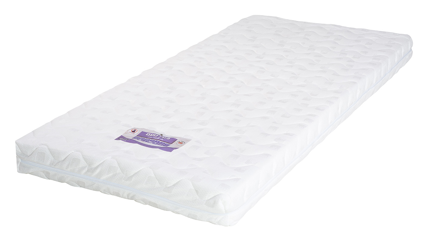 מזרן לטקס 190*120*15 כיסוי קווילט לבן