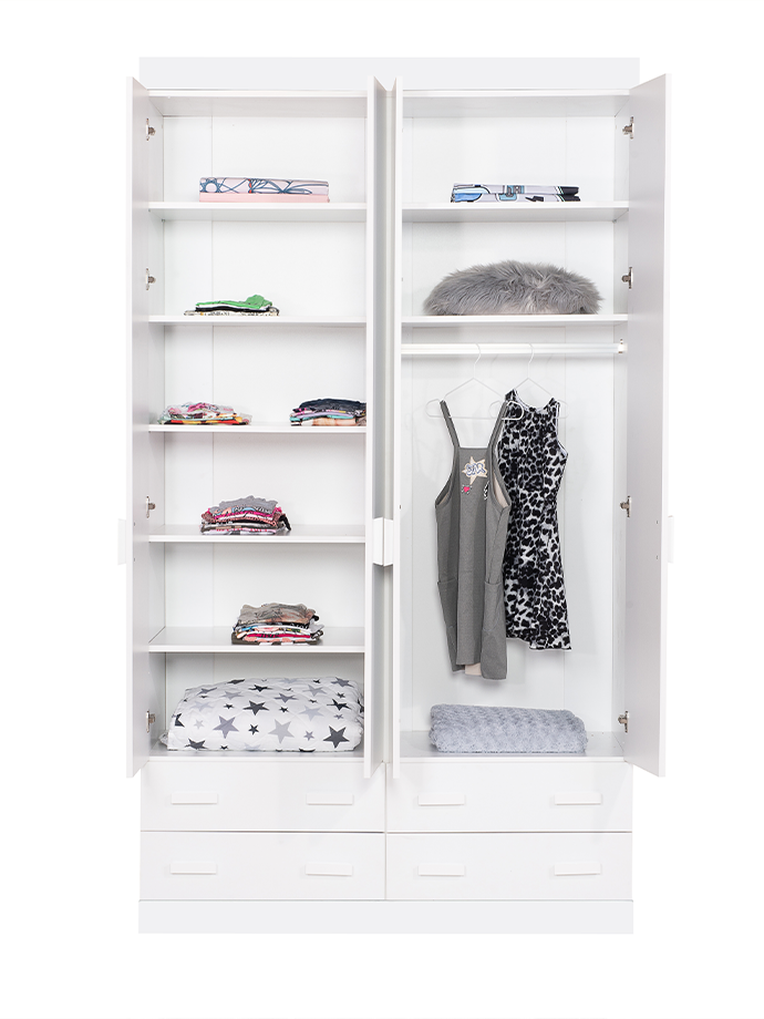 ארון ילדים עומר 4 דלתות