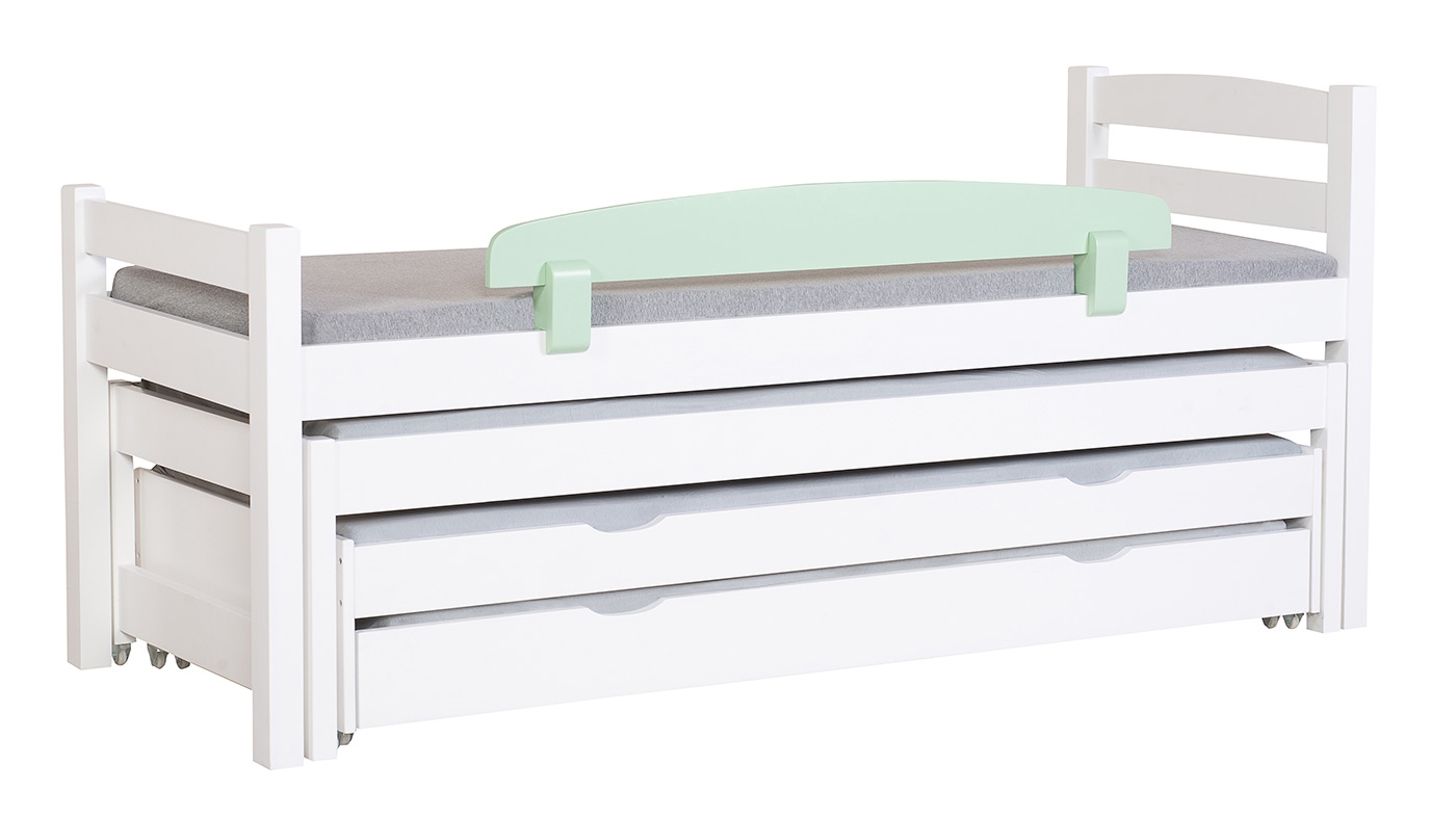 מיטת אופיר מרובעת | צבע לבן אטום