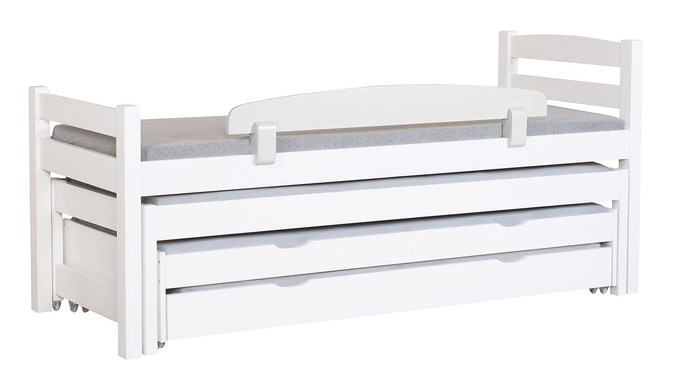 מיטת אופיר מרובעת | צבע לבן אטום