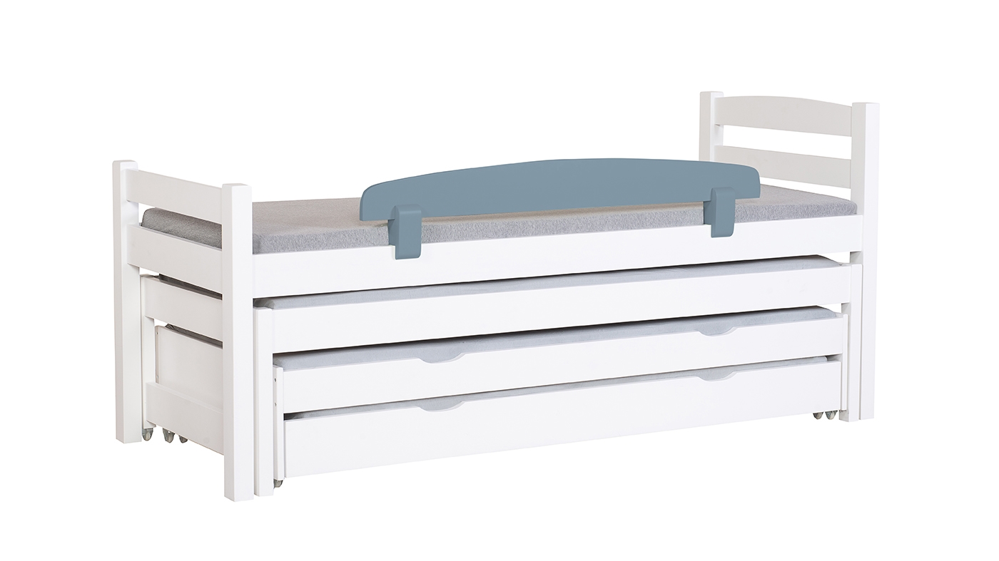 מיטת אופיר מרובעת | צבע לבן אטום