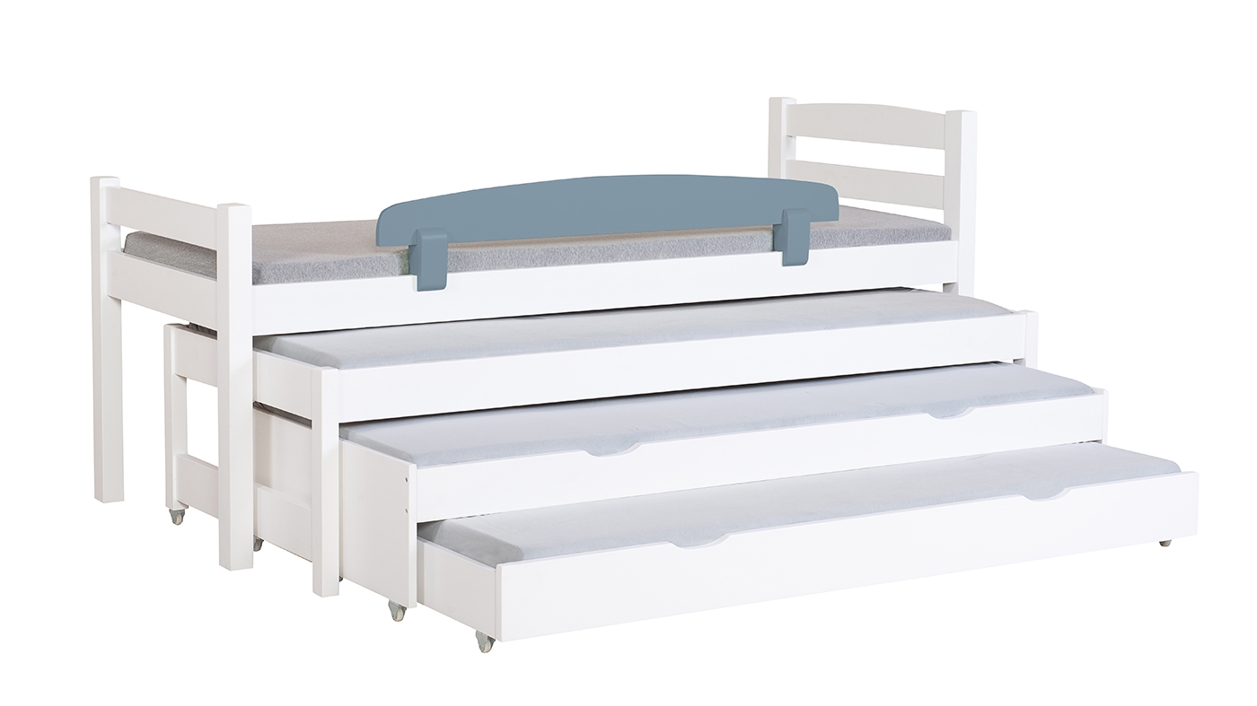 מיטת אופיר מרובעת | צבע לבן אטום