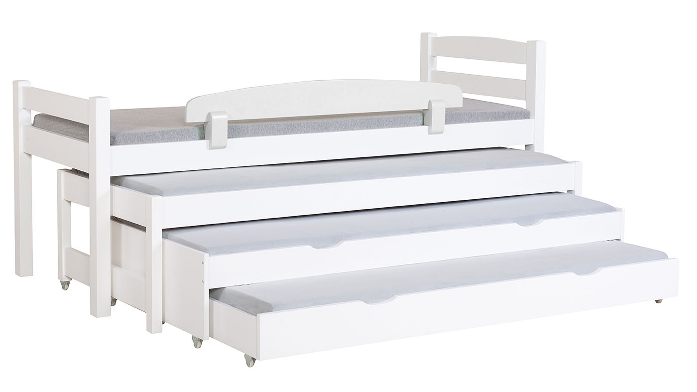 מיטת אופיר מרובעת | צבע לבן אטום