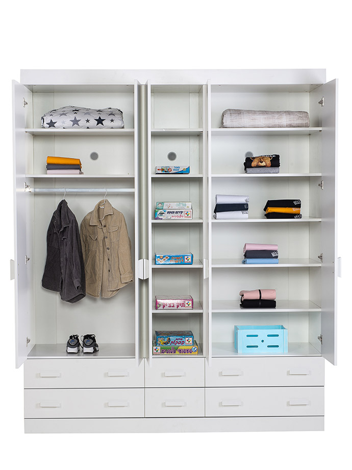 ארון ילדים עומר 5 דלתות