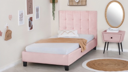 מיטת ילדים מרופדת גאיה