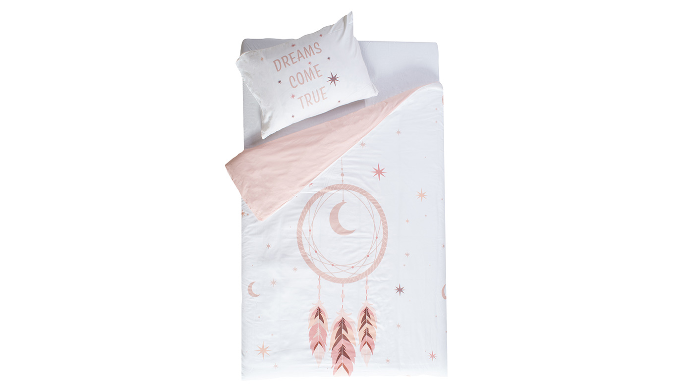 סט מצעים למיטת יחיד | לוכד חלומות