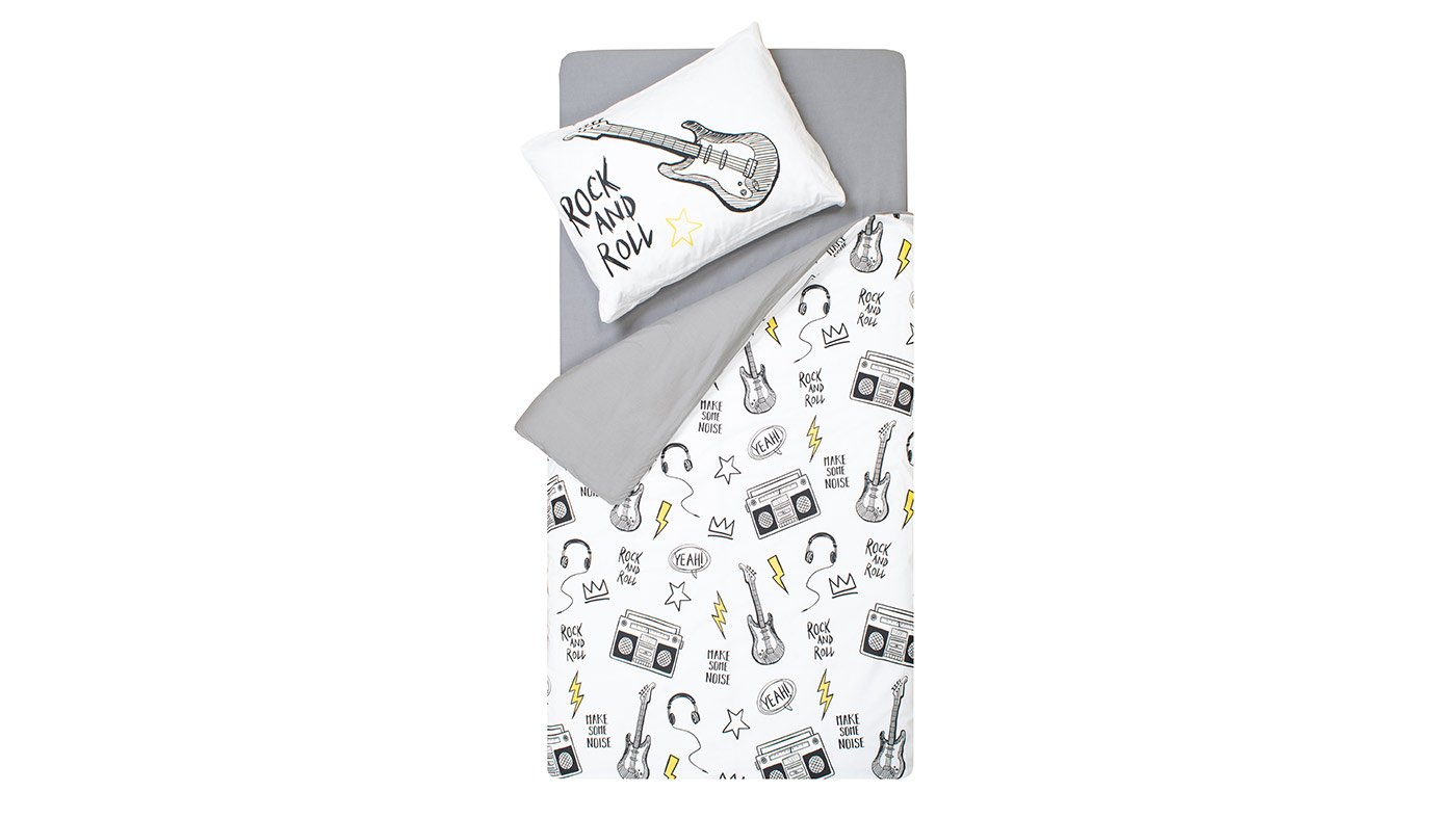 סט מצעים למיטת יחיד | רוק