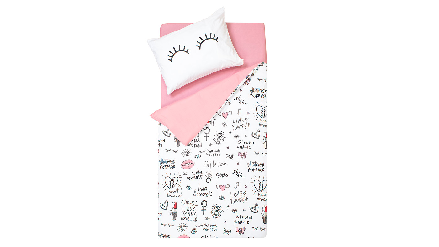 סט מצעים למיטת יחיד | GIRL