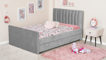 מיטת נוער מרופדת נועם