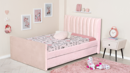 מיטת נוער מרופדת נועם