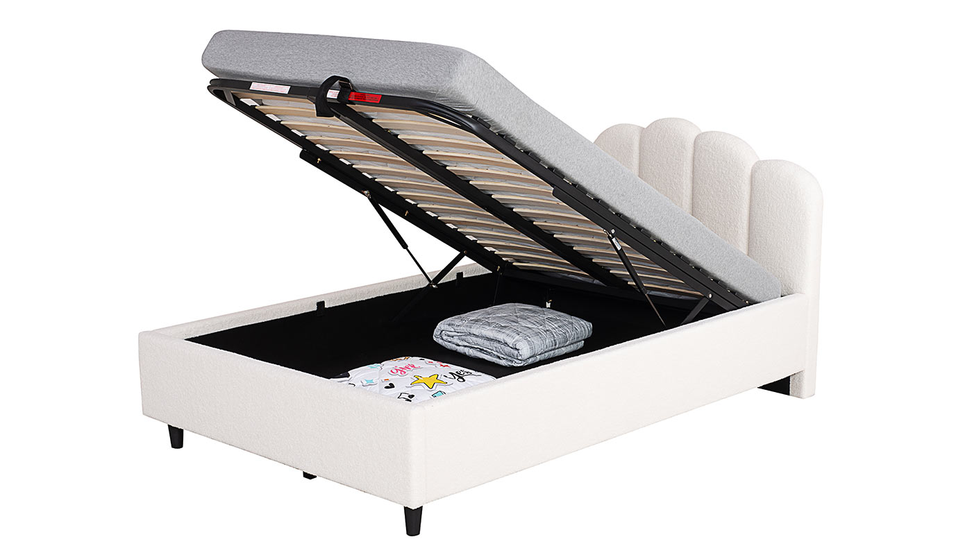 מיטה מרופדת אמילי קטיפה - סניף רמת גן