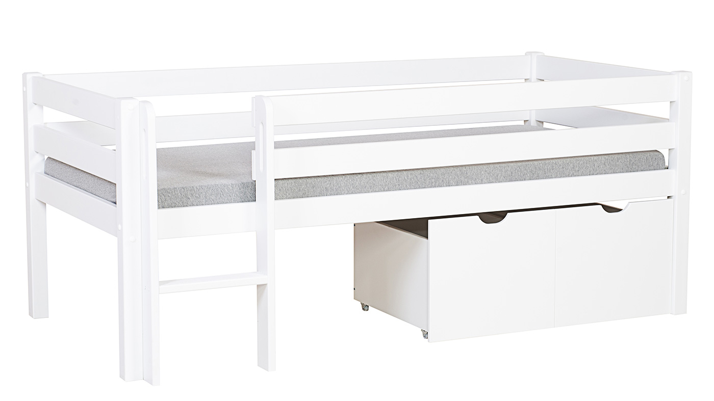 מיטת ילדים יובל מוגבהת (ללא מגירות אחסון)