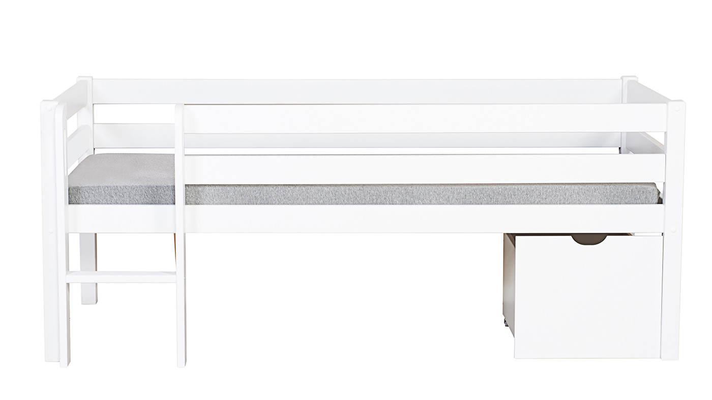 מיטת ילדים יובל מוגבהת (ללא מגירות אחסון)