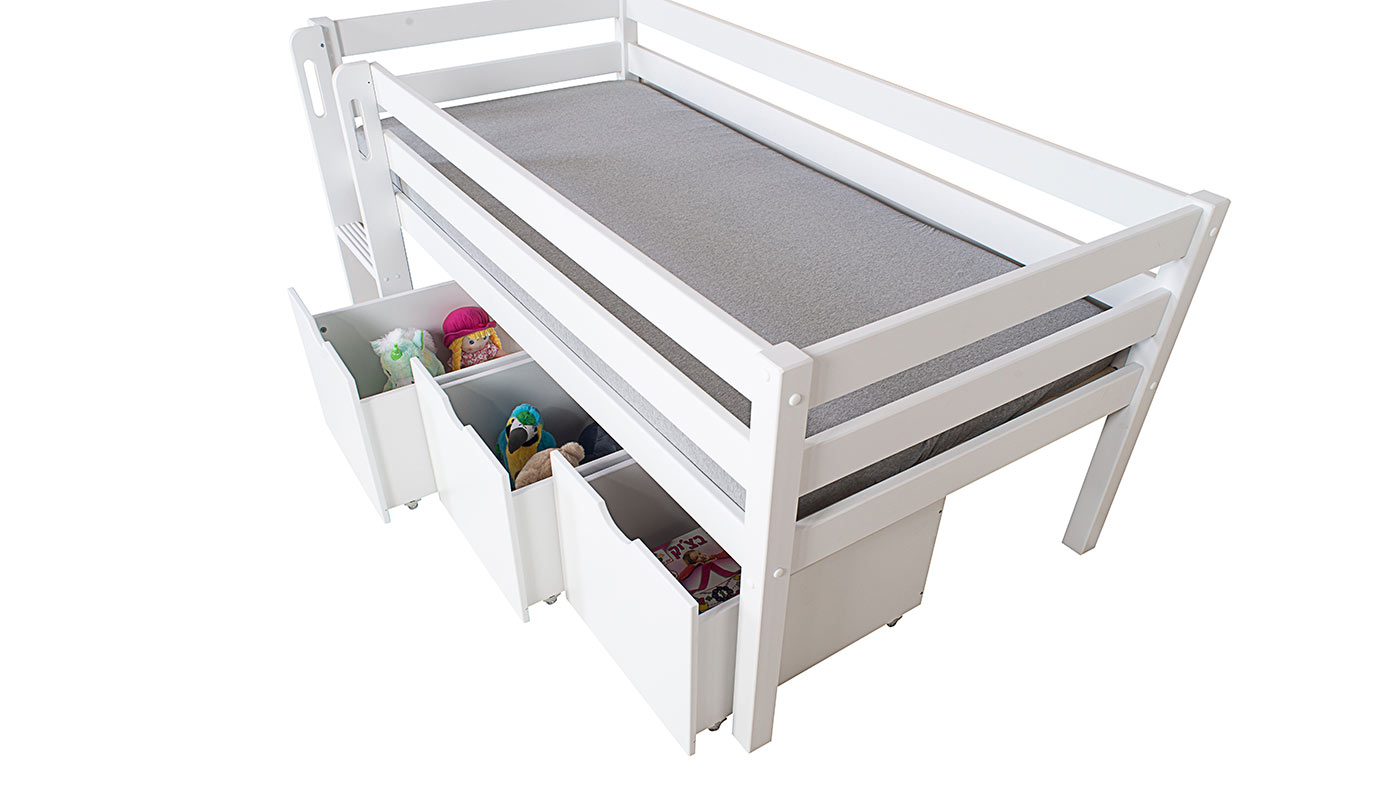 מיטת ילדים מוגבבהת יובל