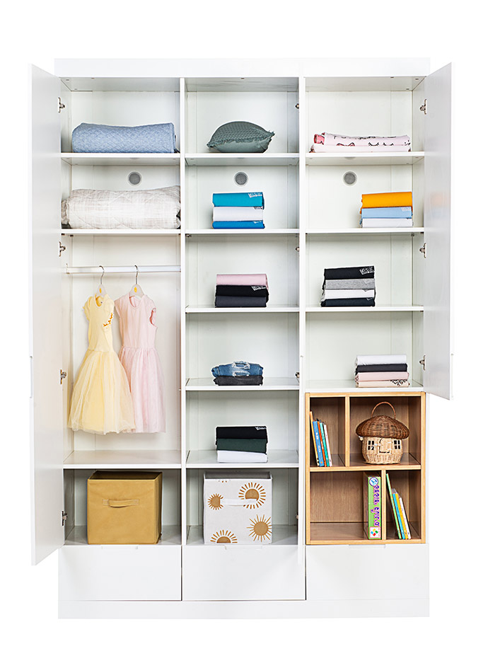 ארון ילדים סול 3 דלתות