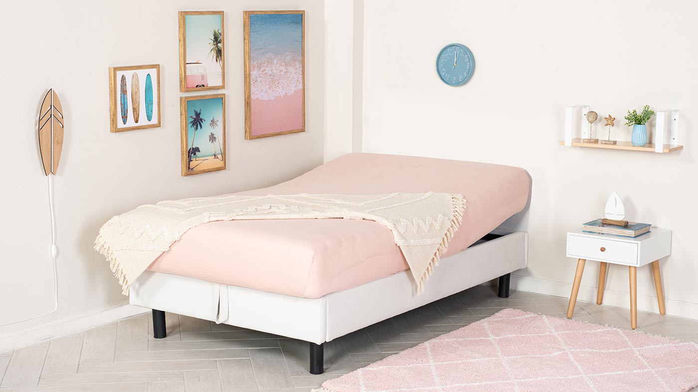 מיטת נוער מתכווננת COMFORT כולל ארגז