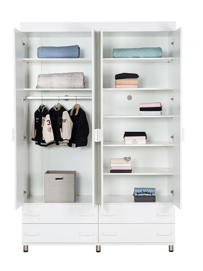 ארון ילדים ירדן 4 דלתות