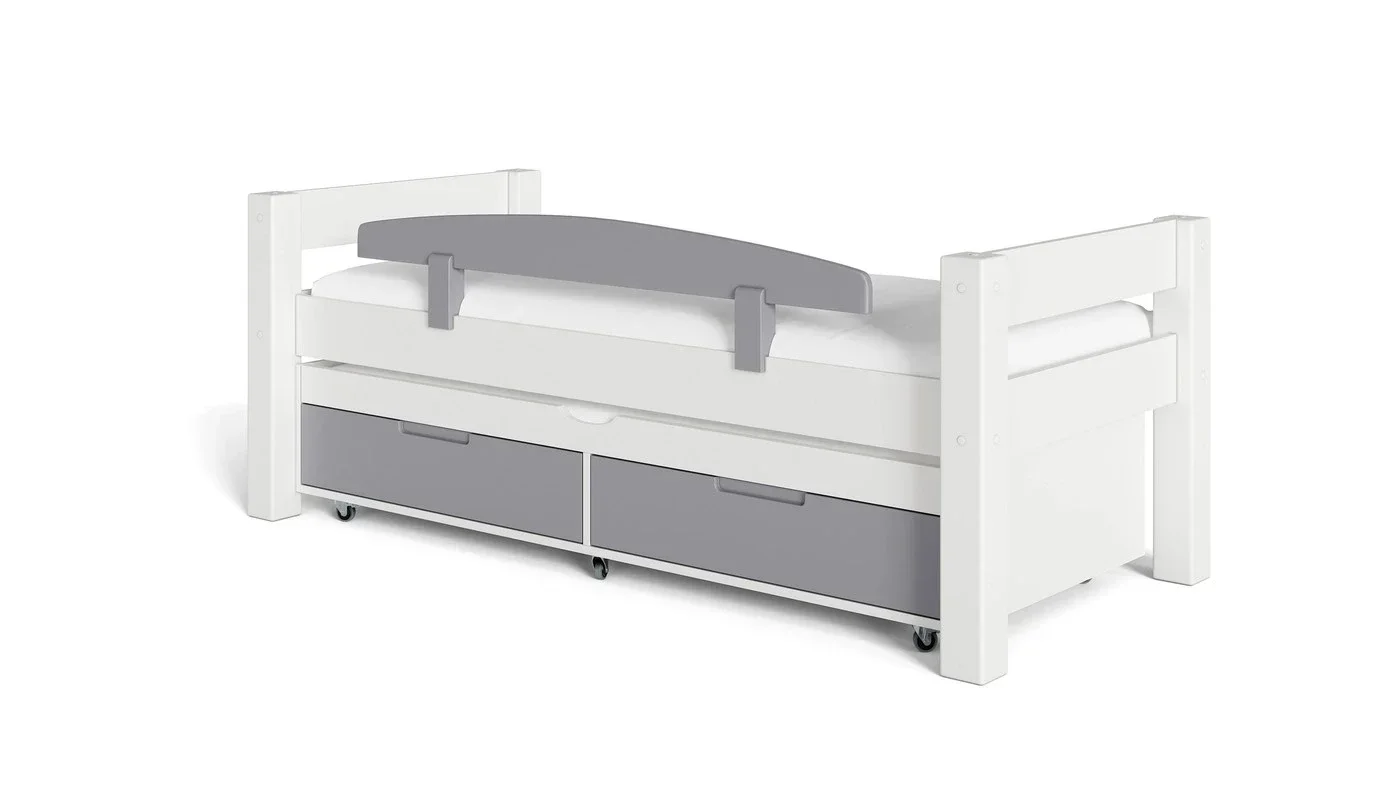 מיטת ילדים טורה רוחב 90 ס"מ | צבע לבן