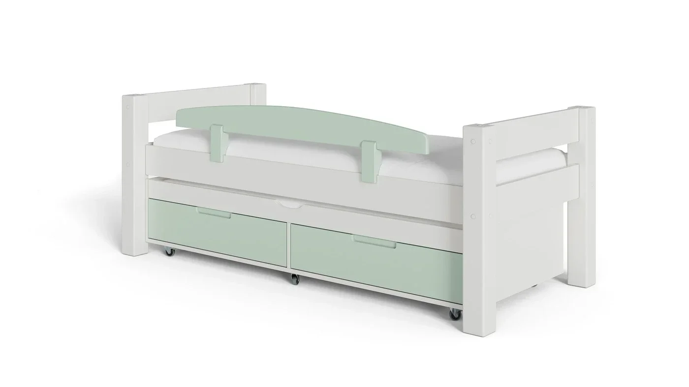 מיטת ילדים טורה רוחב 90 ס"מ | צבע לבן