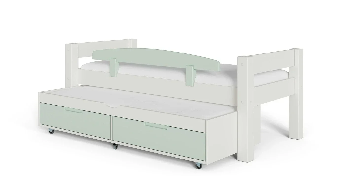 מיטת ילדים טורה רוחב 90 ס"מ | צבע לבן