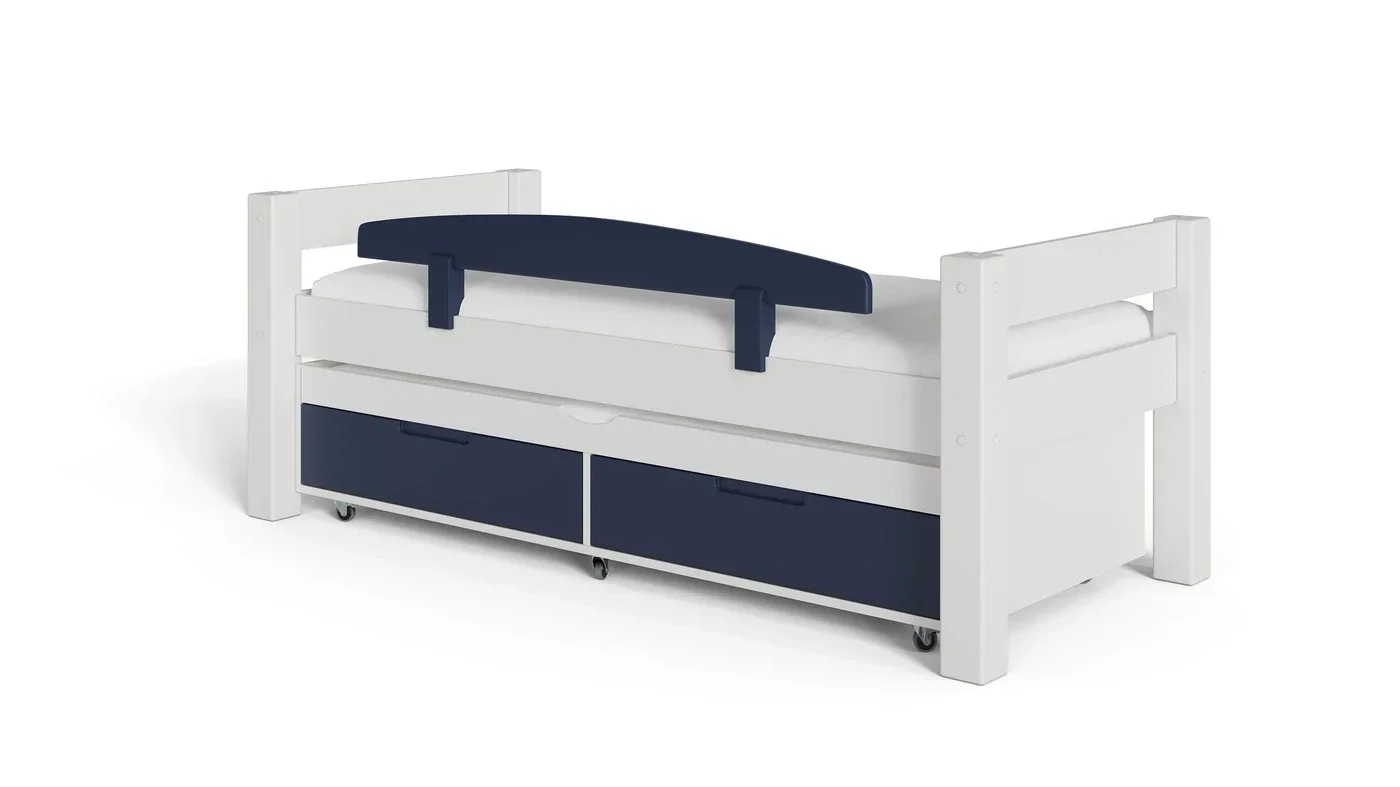 מיטת ילדים טורה רוחב 90 ס"מ | צבע לבן