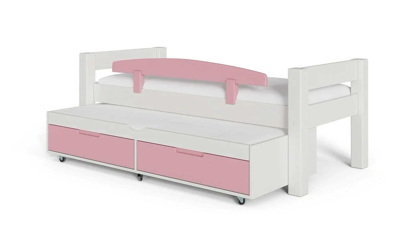 מיטת ילדים טורה רוחב 90 ס"מ | צבע לבן