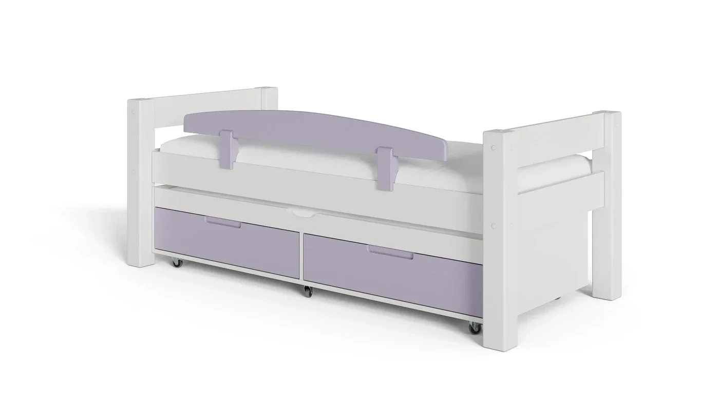 מיטת ילדים טורה רוחב 90 ס"מ | צבע לבן