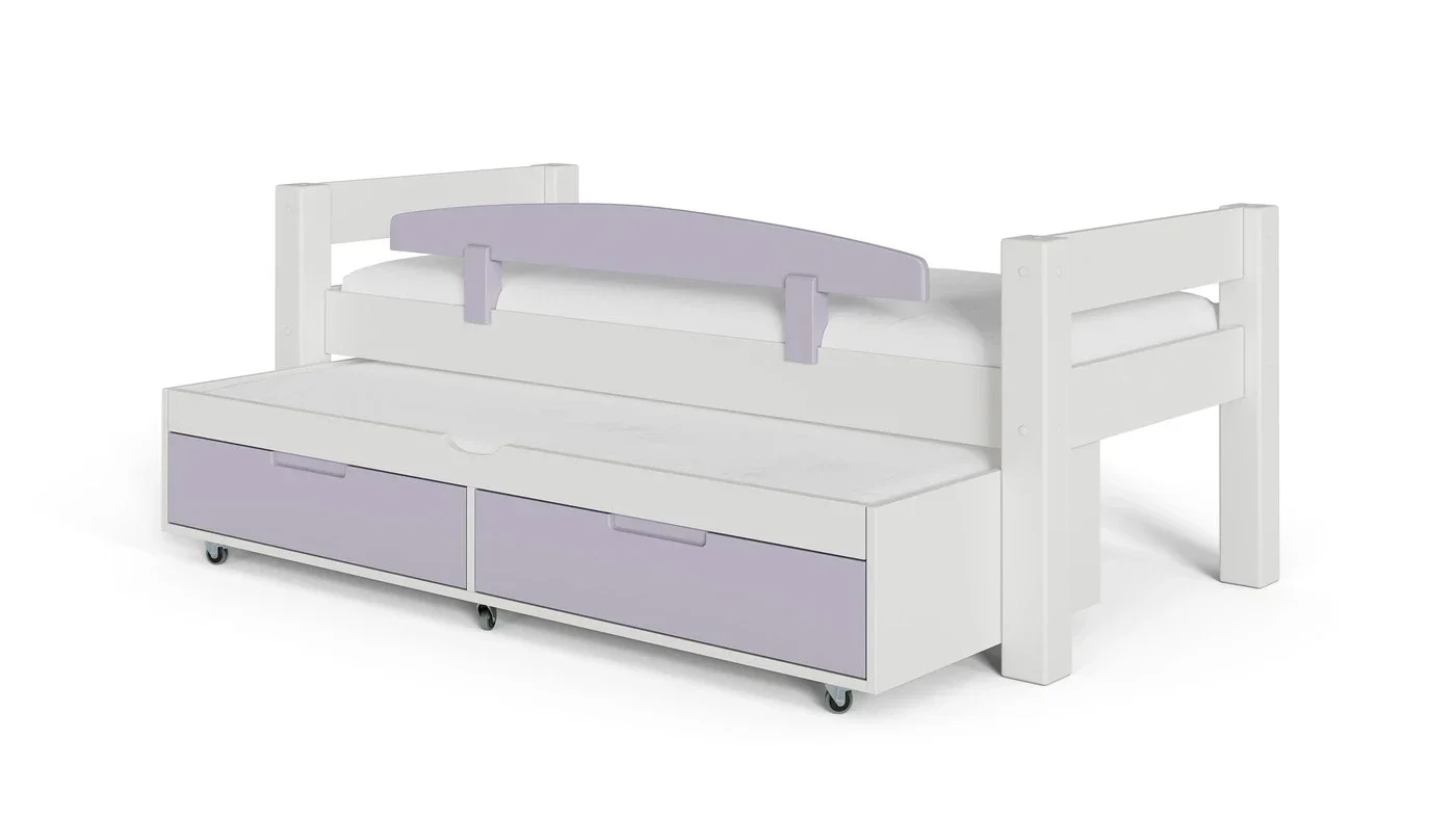 מיטת ילדים טורה רוחב 90 ס"מ | צבע לבן