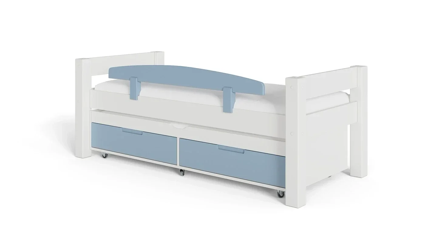 מיטת ילדים טורה רוחב 90 ס"מ | צבע לבן