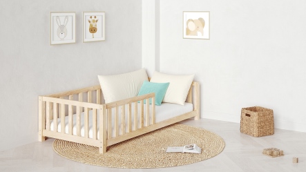 מיטת ילדים שקד מונטסורית