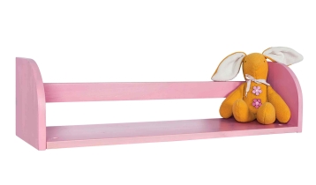 מדף רוני בצבע ורוד