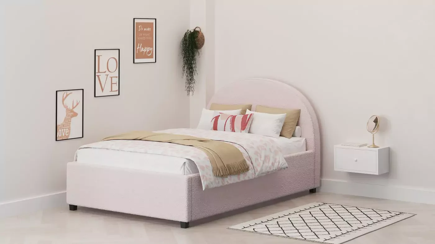 מיטת נוער מרופדת מון וחצי