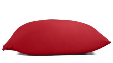 פוף ילדים זוגי בד לייקרה בצבע בורדו