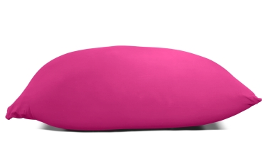 פוף ילדים זוגי בד לייקרה בצבע ורוד