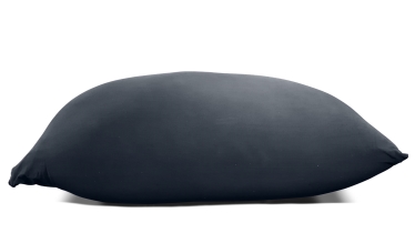 פוף ילדים זוגי בד לייקרה בצבע שחור