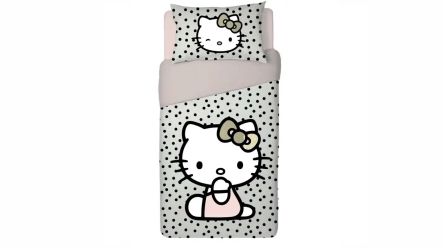 סט מצעים למיטת יחיד | הלו קיטי