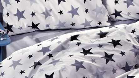 סט מצעים לילדים מודפס למיטה וחצי